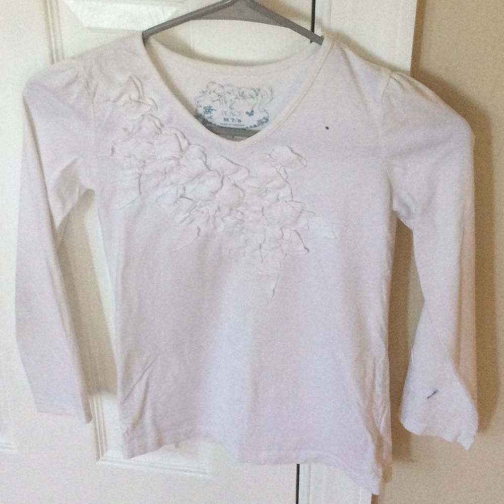 White Flower Shirt